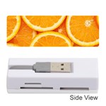 Oranges Textures, Close-up, Tropical Fruits, Citrus Fruits, Fruits Memory Card Reader (Stick)