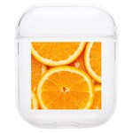 Oranges Textures, Close-up, Tropical Fruits, Citrus Fruits, Fruits Soft TPU AirPods 1/2 Case