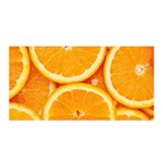 Oranges Textures, Close-up, Tropical Fruits, Citrus Fruits, Fruits Satin Wrap 35  x 70 