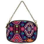 Pattern, Ornament, Motif, Colorful Chain Purse (One Side)
