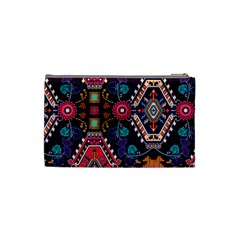 Pattern, Ornament, Motif, Colorful Cosmetic Bag (Small) from ArtsNow.com Back