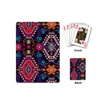 Pattern, Ornament, Motif, Colorful Playing Cards Single Design (Mini)