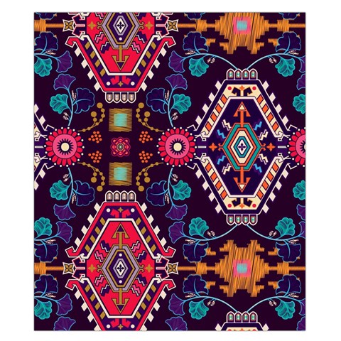 Pattern, Ornament, Motif, Colorful Duvet Cover (California King Size) from ArtsNow.com Duvet Quilt
