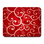 Patterns, Corazones, Texture, Red, Small Mousepad
