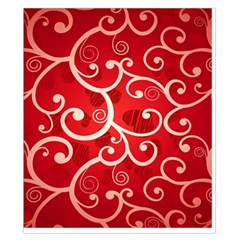 Patterns, Corazones, Texture, Red, Duvet Cover Double Side (California King Size) from ArtsNow.com Front
