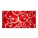Patterns, Corazones, Texture, Red, Satin Wrap 35  x 70 