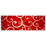 Patterns, Corazones, Texture, Red, Banner and Sign 12  x 4 