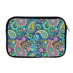 Patterns, Green Background, Texture Apple MacBook Pro 17  Zipper Case