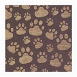 Paws Patterns, Creative, Footprints Patterns Medium Glasses Cloth