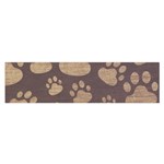 Paws Patterns, Creative, Footprints Patterns Oblong Satin Scarf (16  x 60 )