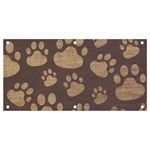 Paws Patterns, Creative, Footprints Patterns Banner and Sign 4  x 2 