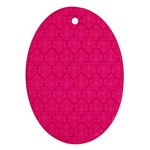 Pink Pattern, Abstract, Background, Bright, Desenho Ornament (Oval)