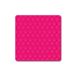 Pink Pattern, Abstract, Background, Bright, Desenho Square Magnet