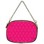 Pink Pattern, Abstract, Background, Bright, Desenho Chain Purse (One Side)