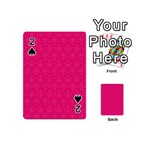 Pink Pattern, Abstract, Background, Bright, Desenho Playing Cards 54 Designs (Mini)