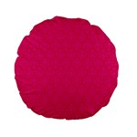 Pink Pattern, Abstract, Background, Bright, Desenho Standard 15  Premium Flano Round Cushions