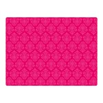 Pink Pattern, Abstract, Background, Bright, Desenho Two Sides Premium Plush Fleece Blanket (Mini)