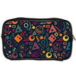 Random, Abstract, Forma, Cube, Triangle, Creative Toiletries Bag (Two Sides)