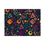 Random, Abstract, Forma, Cube, Triangle, Creative Premium Plush Fleece Blanket (Mini)