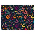 Random, Abstract, Forma, Cube, Triangle, Creative Two Sides Premium Plush Fleece Blanket (Baby Size)