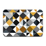 Pattern Tile Squares Triangles Seamless Geometry Plate Mats