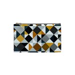 Pattern Tile Squares Triangles Seamless Geometry Cosmetic Bag (Small)