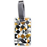 Pattern Tile Squares Triangles Seamless Geometry Luggage Tag (one side)