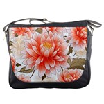 Flowers Plants Sample Design Rose Garden Flower Decoration Love Romance Bouquet Messenger Bag