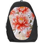 Flowers Plants Sample Design Rose Garden Flower Decoration Love Romance Bouquet Backpack Bag