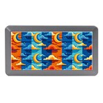 Clouds Stars Sky Moon Day And Night Background Wallpaper Memory Card Reader (Mini)