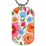 Flowers Plants Bouquets Decor Flower Decoration Garden Flower Shop Scent Romance Wallpaper Nature Dog Tag (One Side)