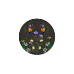 Bird Flower Plant Nature Golf Ball Marker (10 pack)