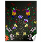 Bird Flower Plant Nature Canvas 18  x 24 