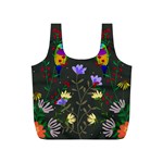 Bird Flower Plant Nature Full Print Recycle Bag (S)
