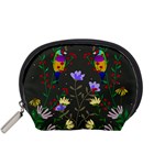 Bird Flower Plant Nature Accessory Pouch (Small)