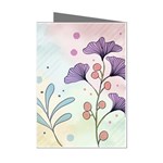 Flower Paint Flora Nature Plant Mini Greeting Cards (Pkg of 8)