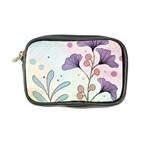 Flower Paint Flora Nature Plant Coin Purse