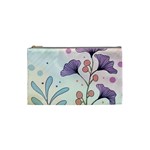 Flower Paint Flora Nature Plant Cosmetic Bag (Small)