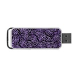 Enigmatic Plum Mosaic Portable USB Flash (Two Sides)