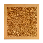 Enigmatic Plum Mosaic Wood Photo Frame Cube