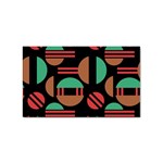 Abstract Geometric Pattern Sticker Rectangular (10 pack)