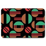 Abstract Geometric Pattern Large Doormat