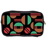 Abstract Geometric Pattern Toiletries Bag (Two Sides)