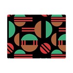 Abstract Geometric Pattern Premium Plush Fleece Blanket (Mini)