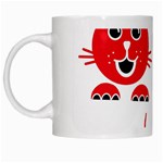 Cat Little Ball Animal White Mug