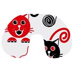 Cat Little Ball Animal Travel Neck Pillow