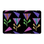 Abstract Pattern Flora Flower Magnet (Rectangular)