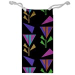 Abstract Pattern Flora Flower Jewelry Bag