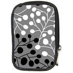 Abstract Nature Black White Compact Camera Leather Case