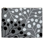 Abstract Nature Black White Cosmetic Bag (XXL)